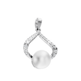 Teardrop Pearl Pendant