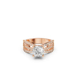 Luminous Rose Gold Ring