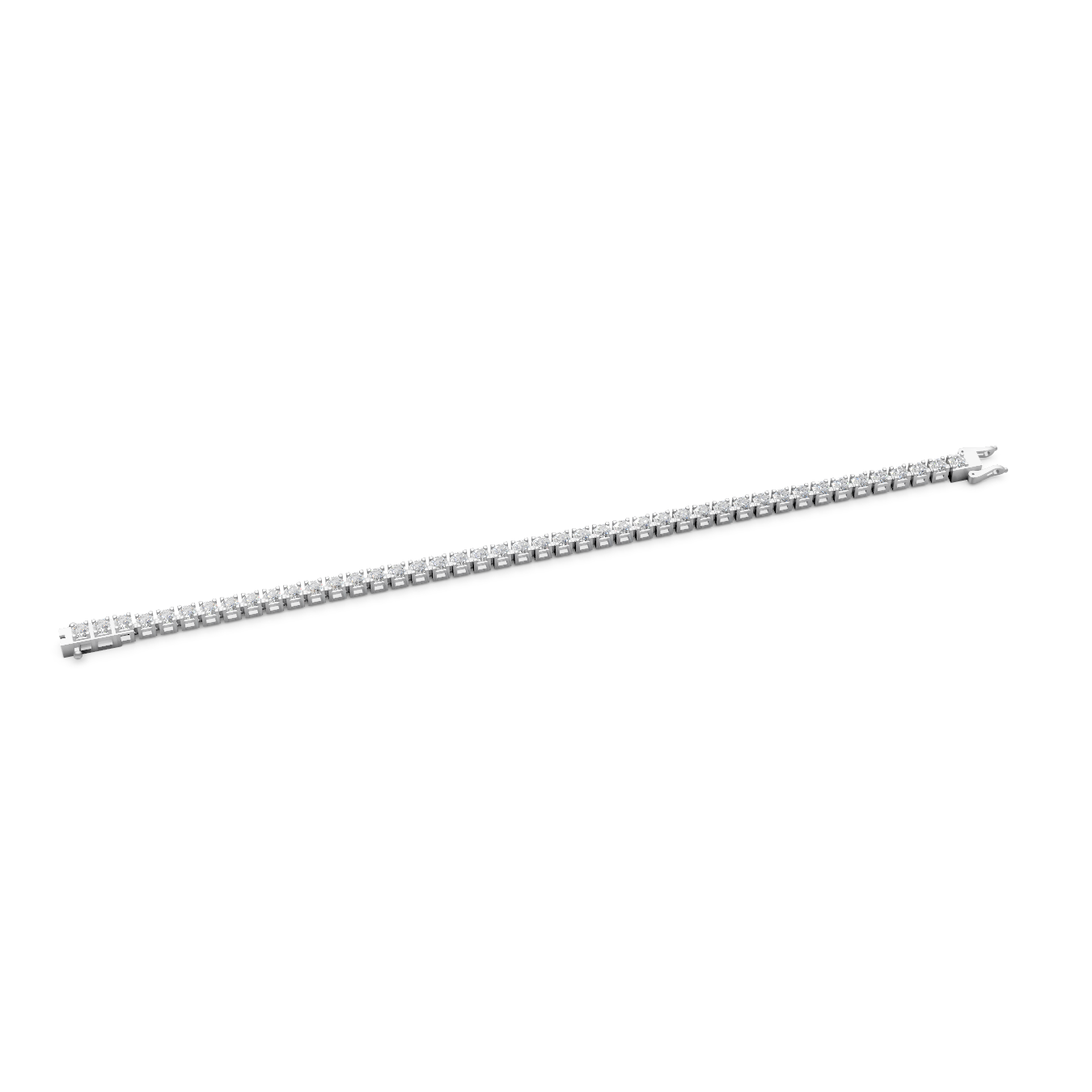 Classic Moissanite Diamond Tennis Bracelet