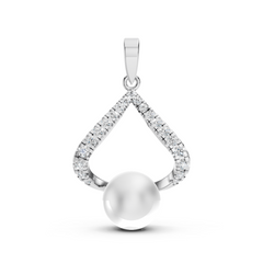Teardrop Pearl Pendant