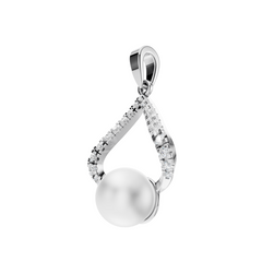 Teardrop Pearl Pendant