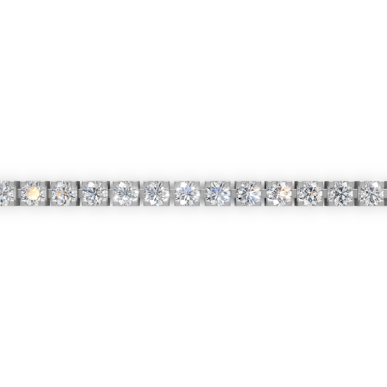 Classic Moissanite Diamond Tennis Bracelet
