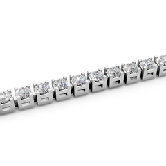 Classic Moissanite Diamond Tennis Bracelet