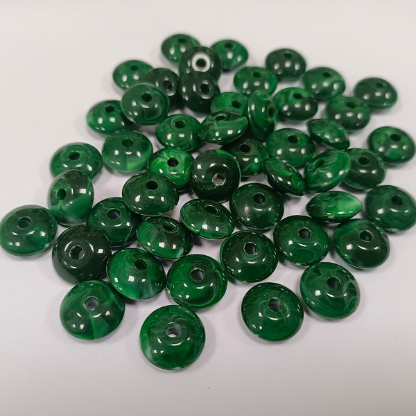 ACRYLIC BEADS TYPES AND SHAPES PACK OF 10 PIECES
