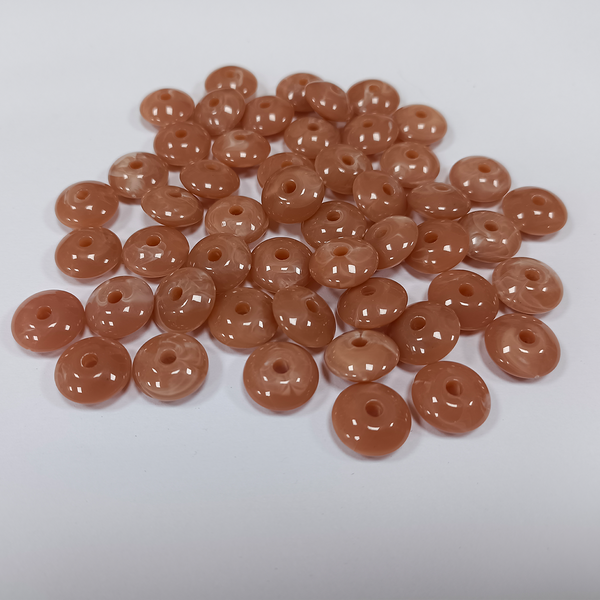 ACRYLIC BEADS TYPES AND SHAPES PACK OF 10 PIECES