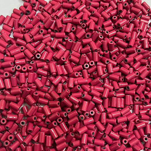 MIRA ZINC PIPE SHAPE CORAL PINK  PACK OF 20 PIECES
