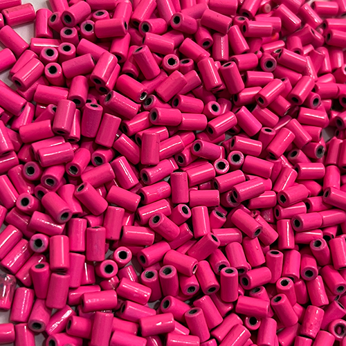 MIRA ZINC PIPE SHAPE HOT PINK  PACK OF 20 PIECES